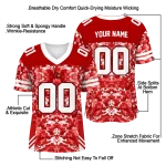 personalized louisville cardinals mirrored pattern red jersey best selling
