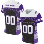 personalized lsu tigers tire arrows purple black white jersey best selling