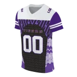 personalized lsu tigers tire arrows purple black white jersey best selling
