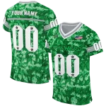 personalized marshall thundering herd camouflage abstract green jersey best selling