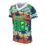 personalized marshall thundering herd horizon palm sunset jersey best selling