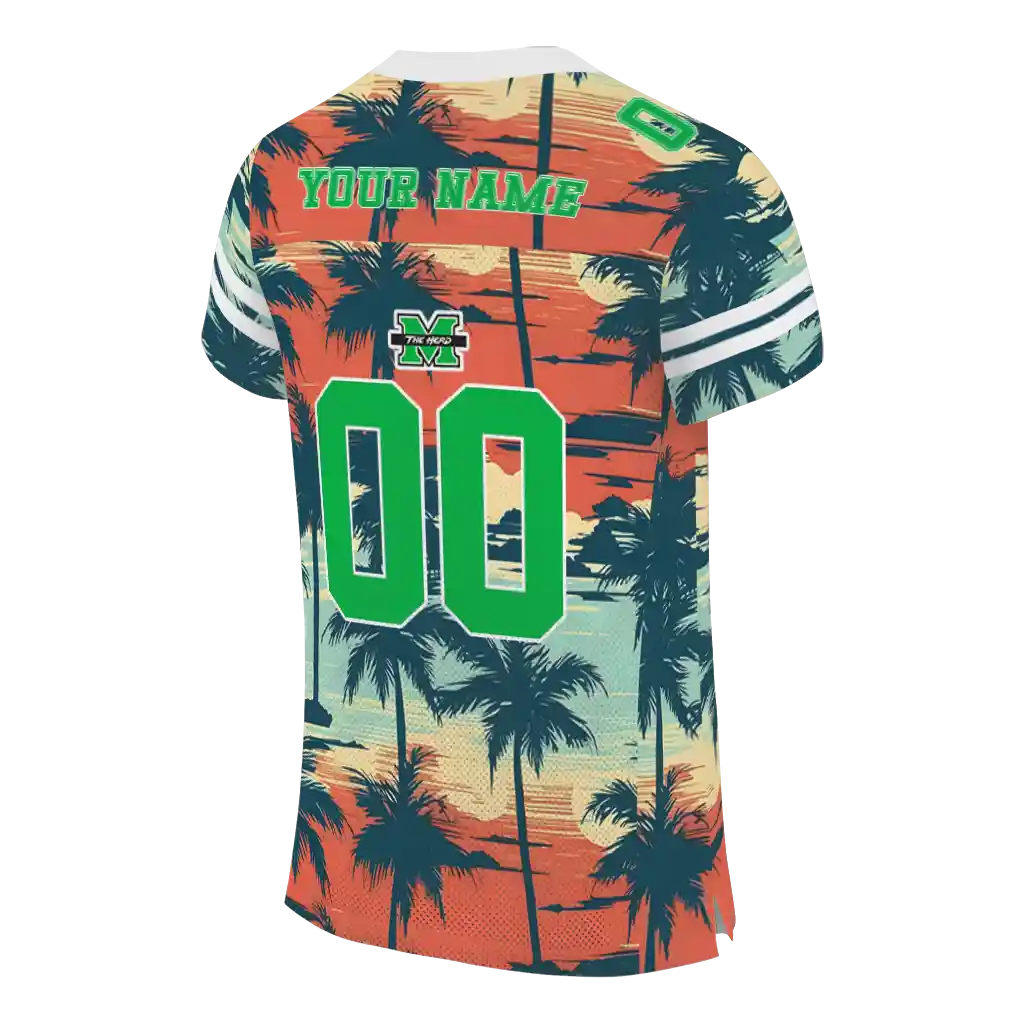 personalized marshall thundering herd horizon palm sunset jersey high quality personalized marshall thundering herd horizon palm sunset jersey high quality