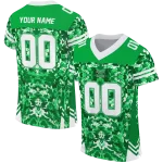 personalized marshall thundering herd mirrored pattern green jersey best selling