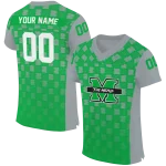 personalized marshall thundering herd stacked rectangle green jersey best selling