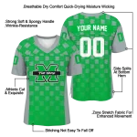 personalized marshall thundering herd stacked rectangle green jersey best selling