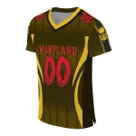 personalized maryland terrapins dynamic dots gold jersey best selling