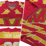 personalized maryland terrapins layered grids red jersey best selling