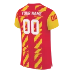personalized maryland terrapins stripe block red jersey best selling