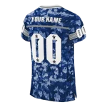 personalized memphis tigers camouflage abstract blue jersey best selling