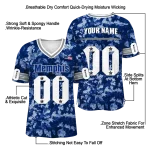 personalized memphis tigers camouflage abstract blue jersey best selling