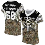 personalized miami dolphins antler skull camouflage hunting jersey best selling
