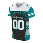 personalized miami dolphins tire arrows aqua black white jersey best selling