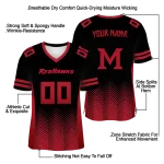personalized miami redhawks halftone sweep black jersey best selling