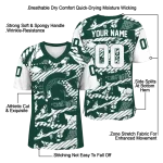 personalized michigan state spartans camo shatter green jersey best selling