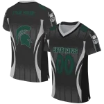 personalized michigan state spartans dynamic dots white jersey best selling