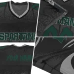 personalized michigan state spartans dynamic dots white jersey best selling
