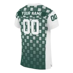 personalized michigan state spartans stacked rectangle green jersey best selling