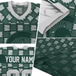 personalized michigan state spartans stacked rectangle green jersey best selling