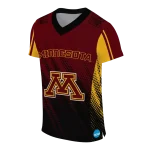 personalized minnesota golden gophers halftone flow maroon black jersey best selling