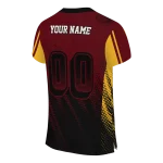 personalized minnesota golden gophers halftone flow maroon black jersey best selling