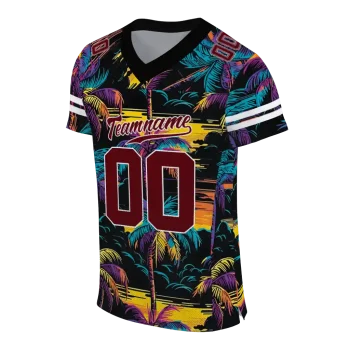 personalized minnesota golden gophers sundown palm jersey fashion forward