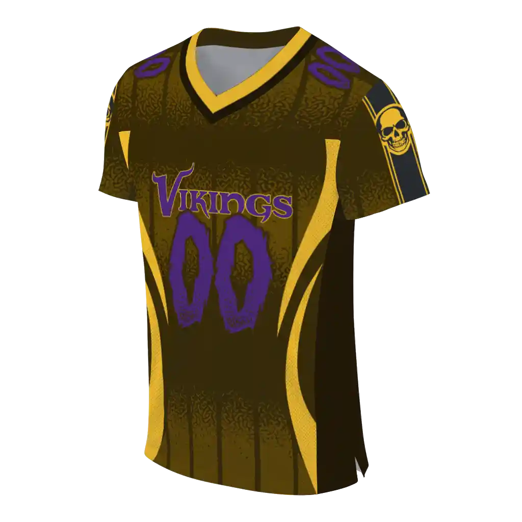 personalized minnesota vikings dynamic dots gold jersey fashion forward personalized minnesota vikings dynamic dots gold jersey fashion forward