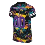 personalized minnesota vikings sundown palm jersey best selling