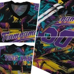personalized minnesota vikings sundown palm jersey best selling