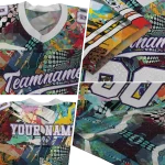 personalized minnesota vikings tribal face jersey best selling