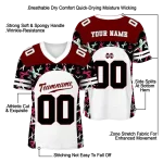 personalized mississippi state bulldogs brushstroke xs white black jersey best selling