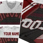 personalized mississippi state bulldogs tire arrows maroon black white jersey best selling
