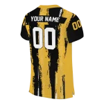 personalized missouri tigers striped texture black jersey best selling