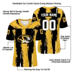 personalized missouri tigers striped texture black jersey best selling
