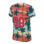 personalized nebraska cornhuskers horizon palm sunset jersey best selling