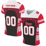 personalized nebraska cornhuskers tire arrows red black white jersey best selling