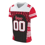 personalized nebraska cornhuskers tire arrows red black white jersey best selling