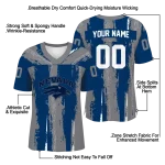 personalized nevada wolf pack striped texture blue jersey best selling