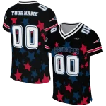 personalized new england patriots star cluster black jersey best selling