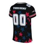 personalized new england patriots star cluster black jersey best selling