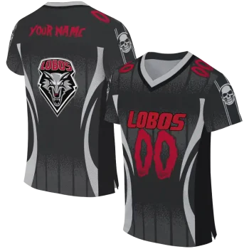 personalized new mexico lobos dynamic dots grey jersey best selling
