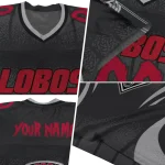 personalized new mexico lobos dynamic dots grey jersey best selling