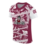 personalized new mexico state aggies camo shatter crimson jersey best selling