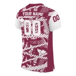 personalized new mexico state aggies camo shatter crimson jersey best selling