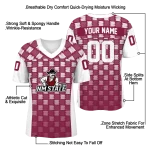 personalized new mexico state aggies stacked rectangle crimson jersey best selling