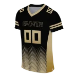 personalized new orleans saints halftone sweep black jersey best selling