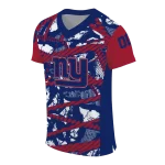 personalized new york giants camo shatter blue jersey best selling