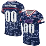 personalized new york giants camouflage abstract blue jersey best selling