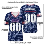 personalized new york giants camouflage abstract blue jersey best selling