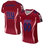 personalized new york giants dynamic dots red jersey best selling