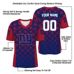 personalized new york giants stacked rectangle blue jersey best selling